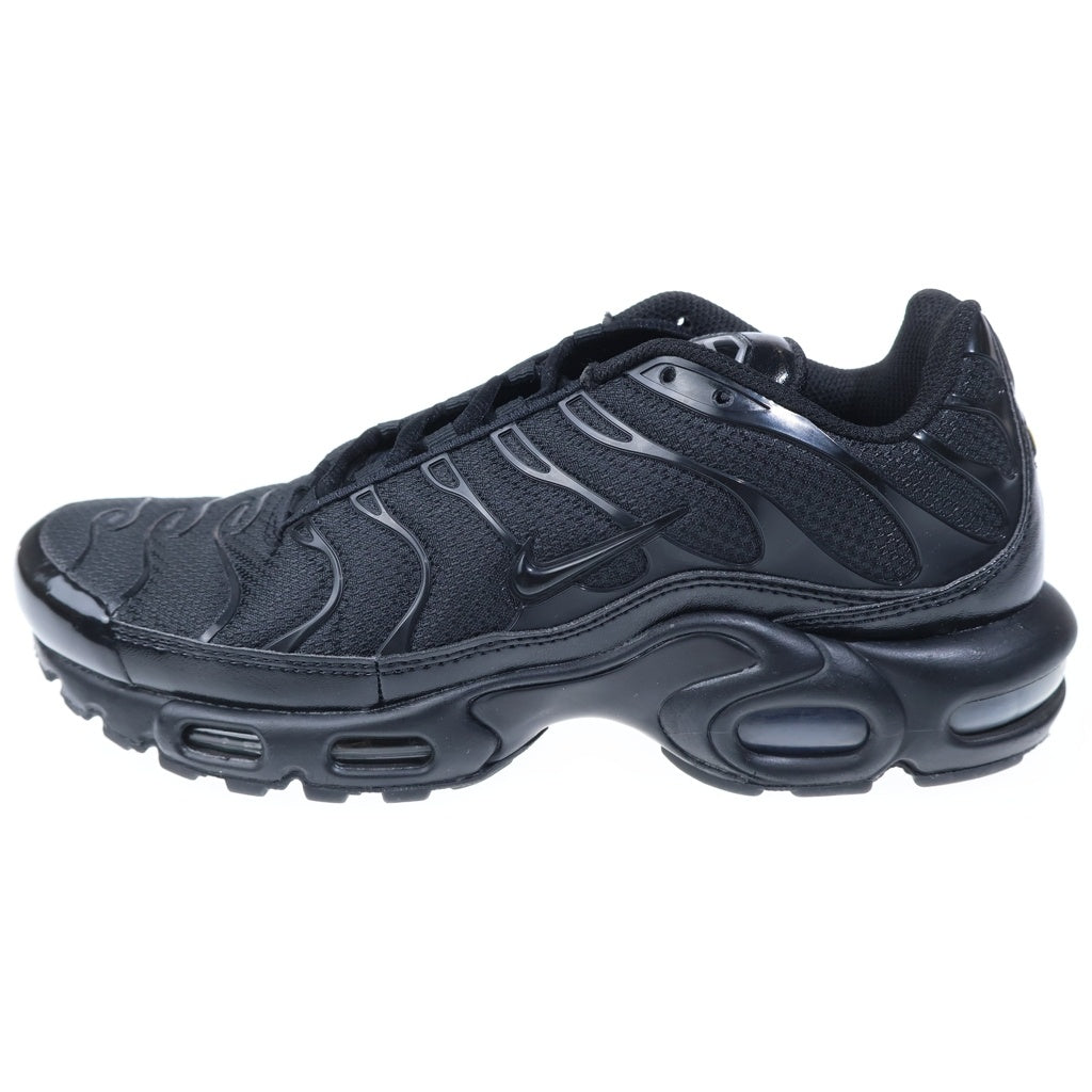 NIKE(ナイキ) 【2024年製】AIR MAX PLUS TRIPLE BLACK 604133-050 エアマックスプラス トリプルブラック ローカットスニーカー US8.5/26.5cm ブラック