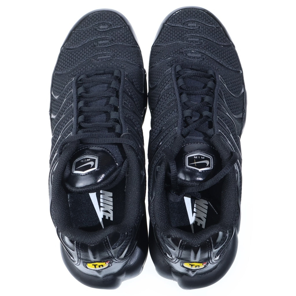 NIKE(ナイキ) 【2024年製】AIR MAX PLUS TRIPLE BLACK 604133-050 エアマックスプラス トリプルブラック ローカットスニーカー US8.5/26.5cm ブラック