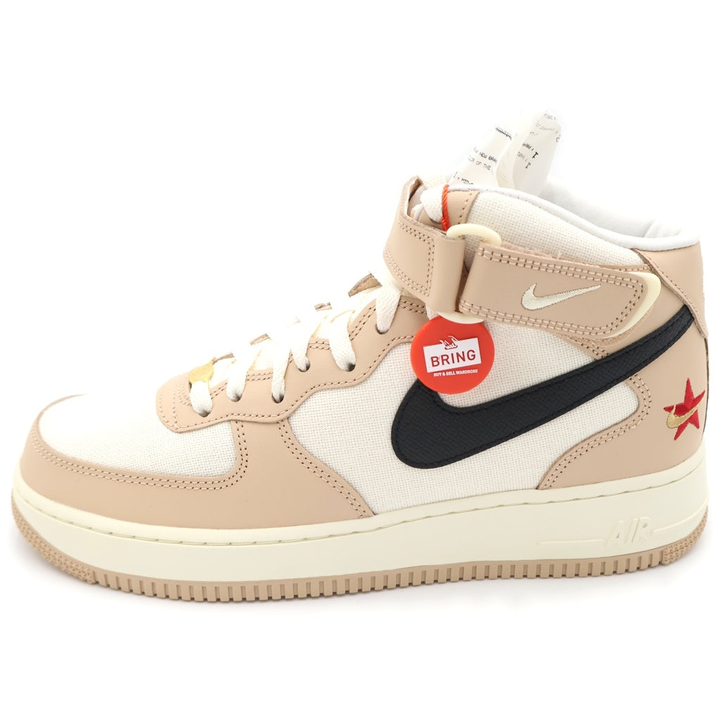 NIKE(ナイキ) AIR FORCE1 MID 07LX DX2938-200 エアフォース1 ミッドカットスニーカー US9/27.0cm ベージュ