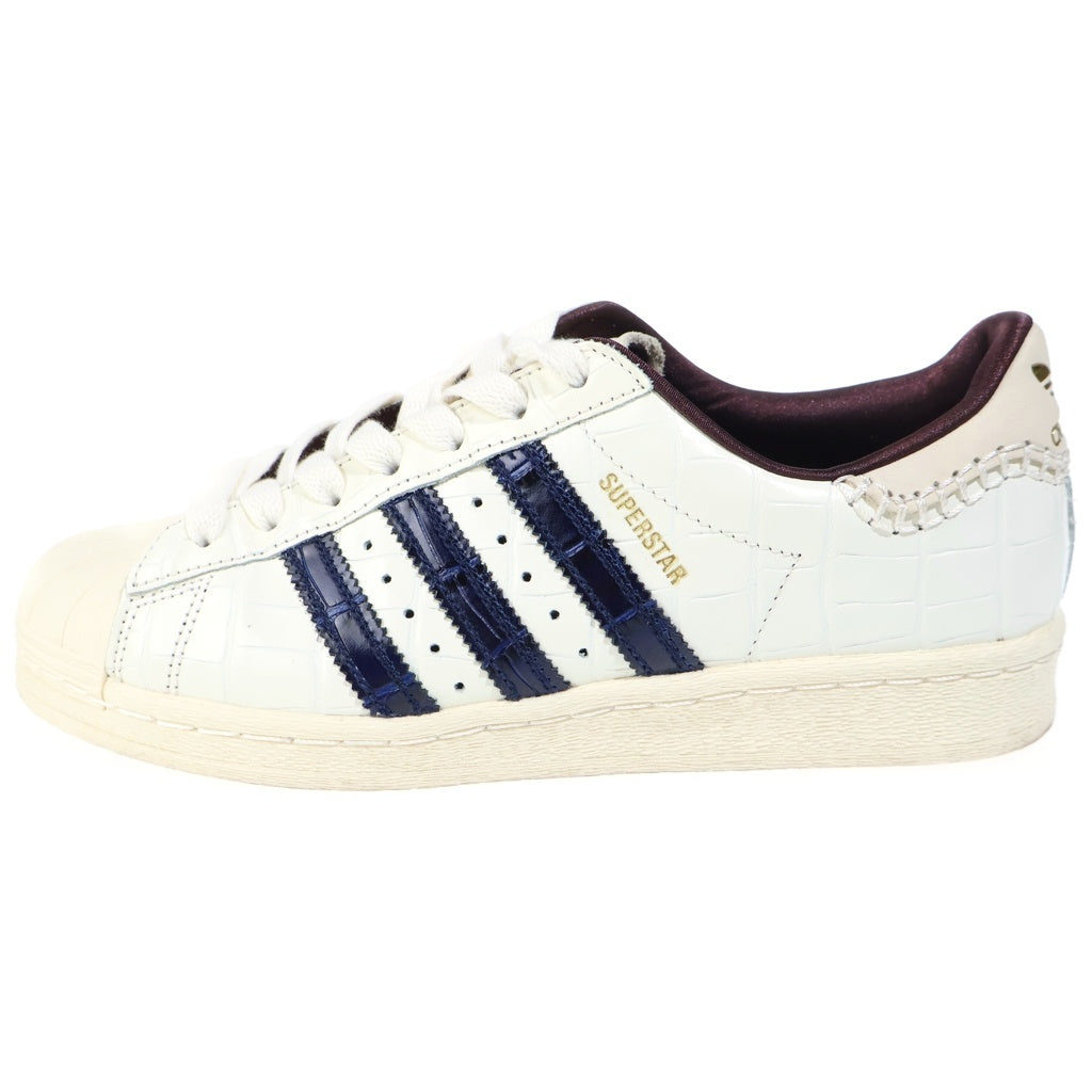 adidas(アディダス) ×Wales Bonner Superstar JP7161 スーパースター ウェールズボナー ローカットスニーカー ホワイト US8/26.0cm
