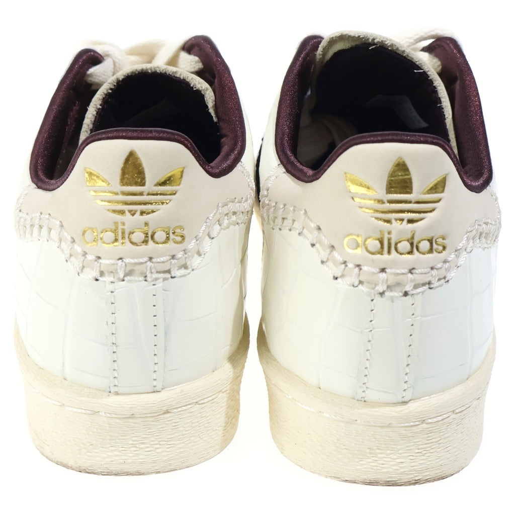 adidas(アディダス) ×Wales Bonner Superstar JP7161 スーパースター ウェールズボナー ローカットスニーカー ホワイト US8/26.0cm