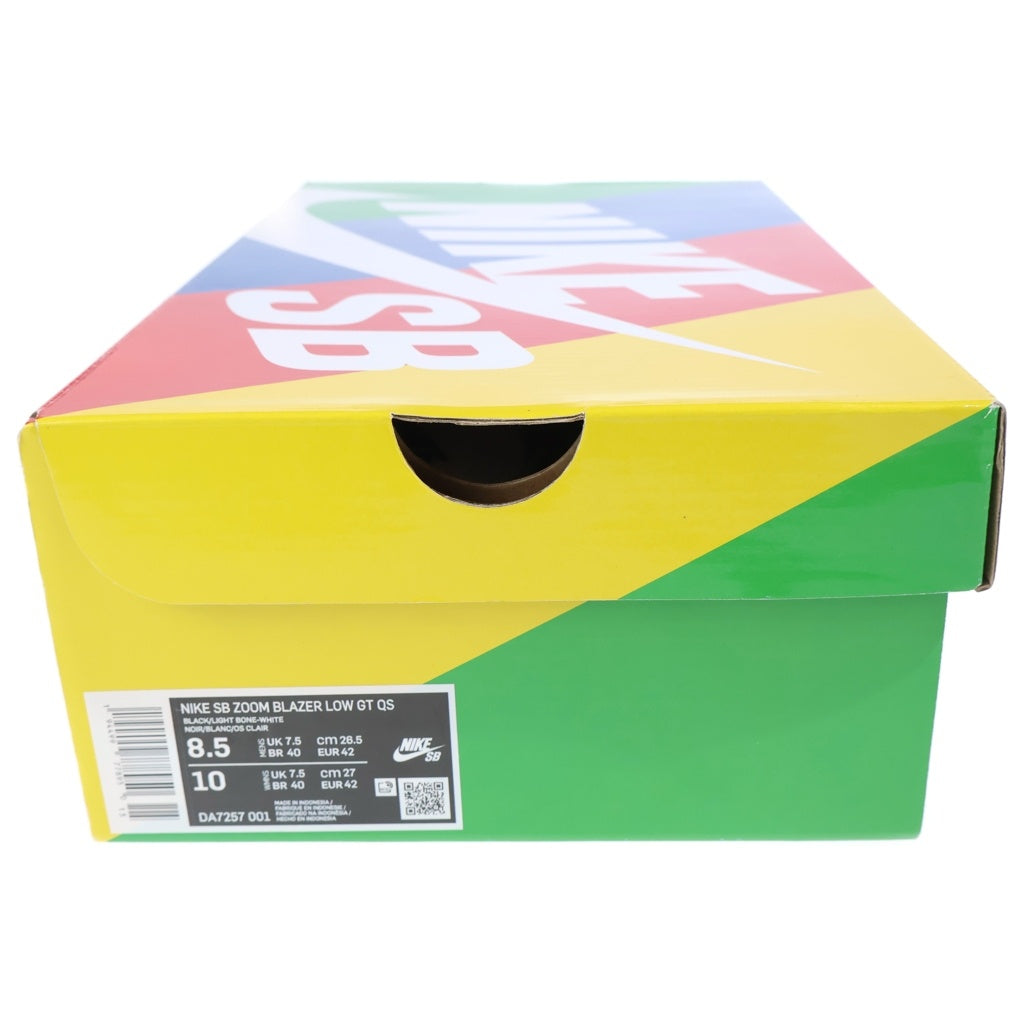 NIKE(ナイキ) ×WACKOMARIA SB ZOOM BLAZER LOW GT QS DA7257-001 ワコマリア エスビー ズーム ローカットスニーカー ブラック US8.5/26.5cm