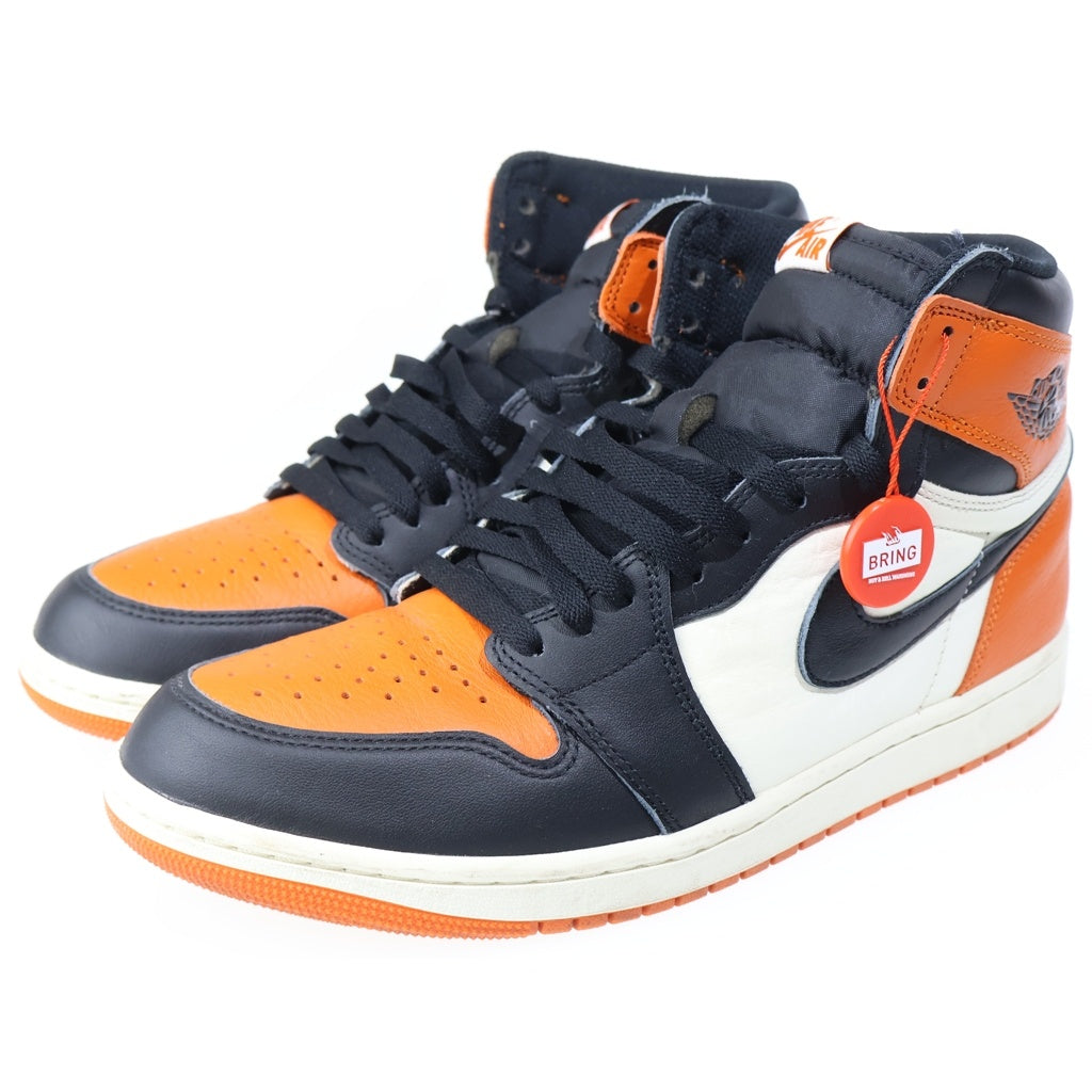 NIKE(ナイキ) AIR JORDAN 1 RETRO HIGH OG SHATTERED BACKBOARD DZ5485-008 エアジョーダン1 シャッタード バックボード ハイカットスニーカー US10.5/28.5cm