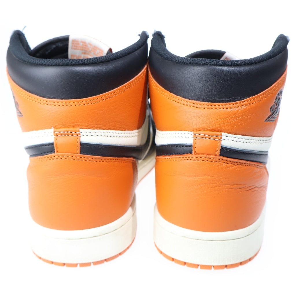 NIKE(ナイキ) AIR JORDAN 1 RETRO HIGH OG SHATTERED BACKBOARD DZ5485-008 エアジョーダン1 シャッタード バックボード ハイカットスニーカー US10.5/28.5cm