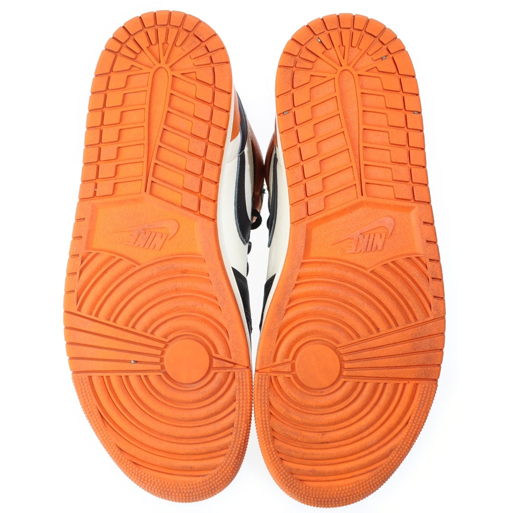 NIKE(ナイキ) AIR JORDAN 1 RETRO HIGH OG SHATTERED BACKBOARD DZ5485-008 エアジョーダン1 シャッタード バックボード ハイカットスニーカー US10.5/28.5cm