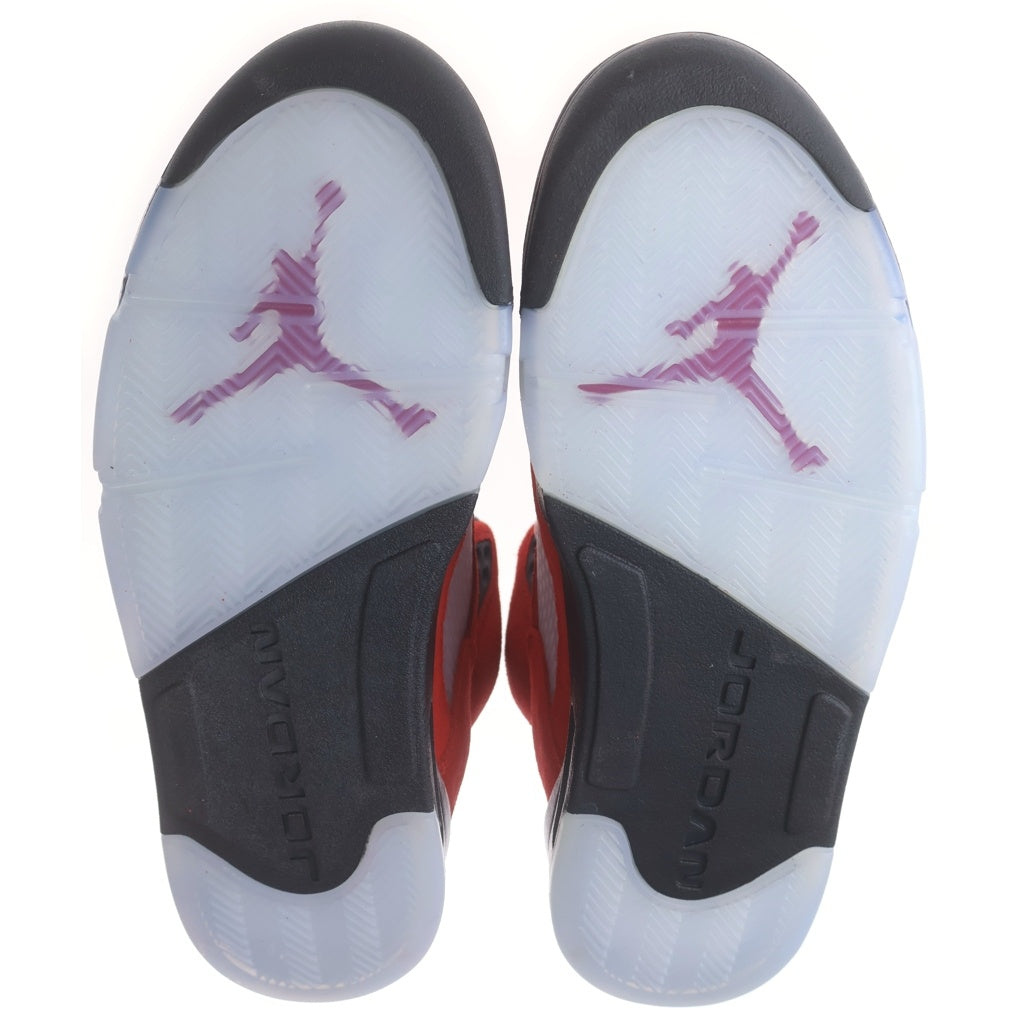 NIKE(ナイキ) AIR JORDAN 5 TORO BRAVO DD0587-600 エアジョーダン 5 トロブラボー ハイカットスニーカー US9.5/27.5cm レッド