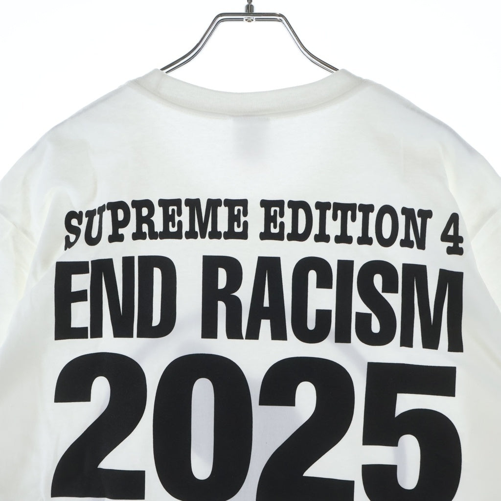 SUPREME(シュプリーム) x GOODENOUGH End Racism Tee グッドイナフ エンド レイシズム 半袖Tシャツ ホワイト