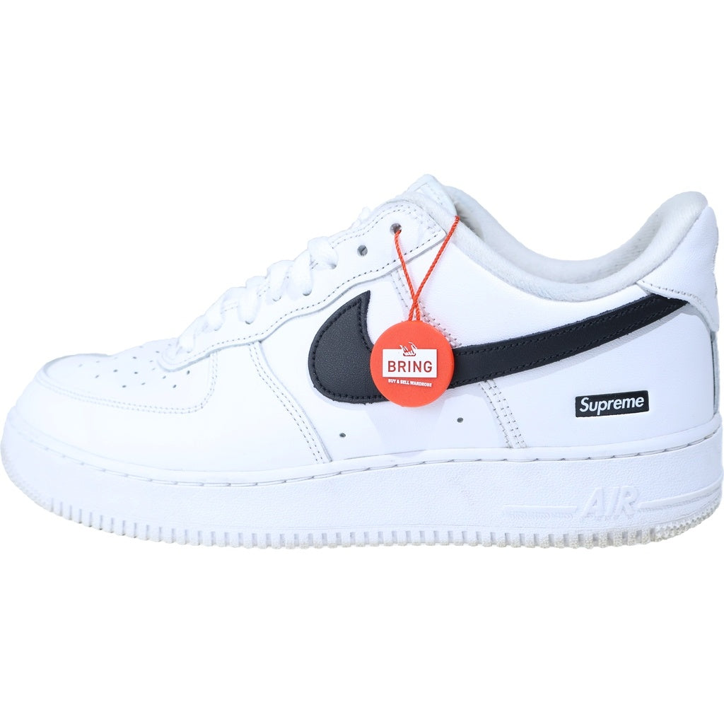 NIKE(ナイキ) ×SUPREME AIR FORCE 1 LOW CU9225-102 エアフォース1 ローカットスニーカー US10/28.0cm ホワイト/ブラック