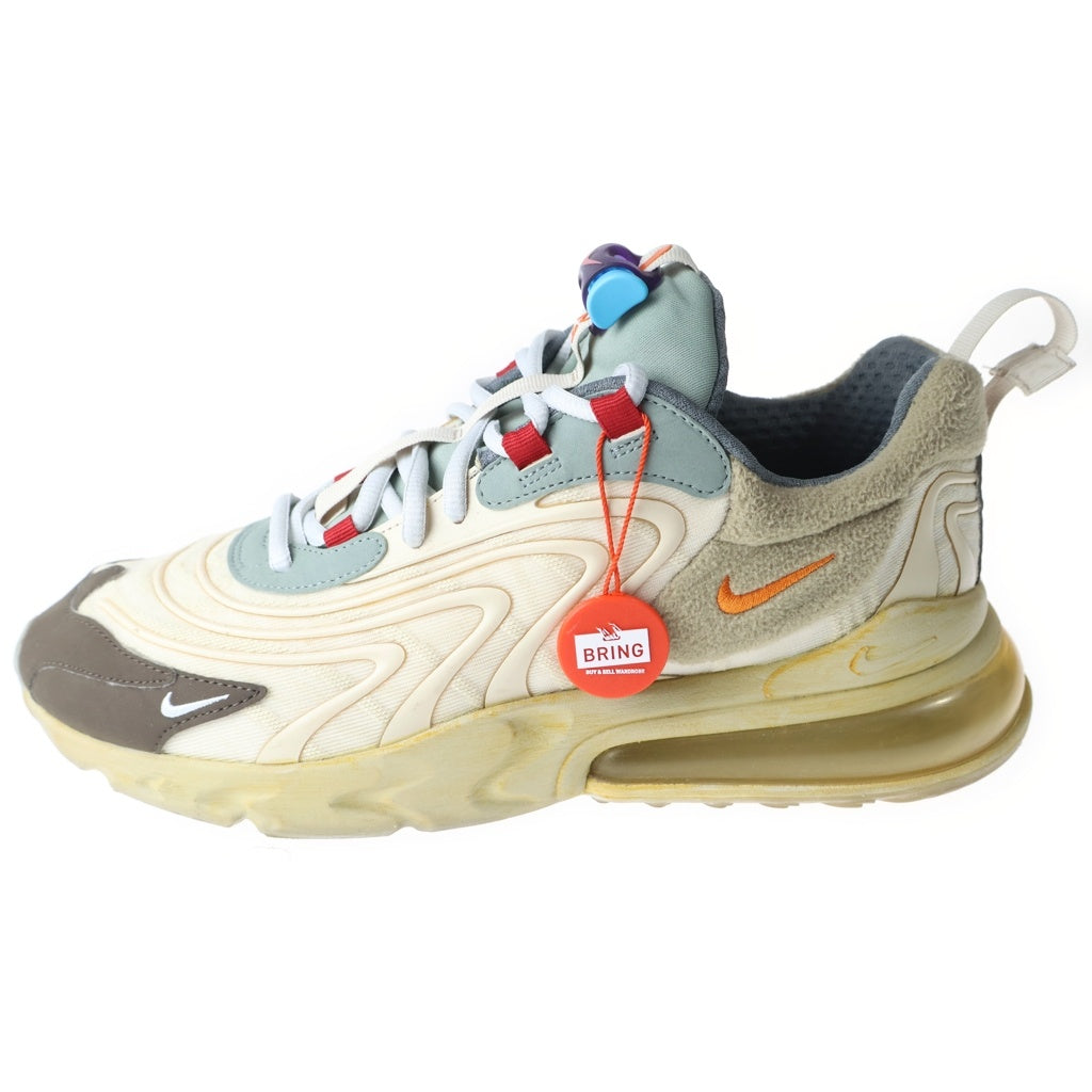 NIKE(ナイキ) ×TRAVIS SCOTT AIR MAX 270 CACTUS TRAILS CT2864-200 トラヴィススコット エアマックス カクタストレイル ローカットスニーカー US10/28.0cm ベージュ