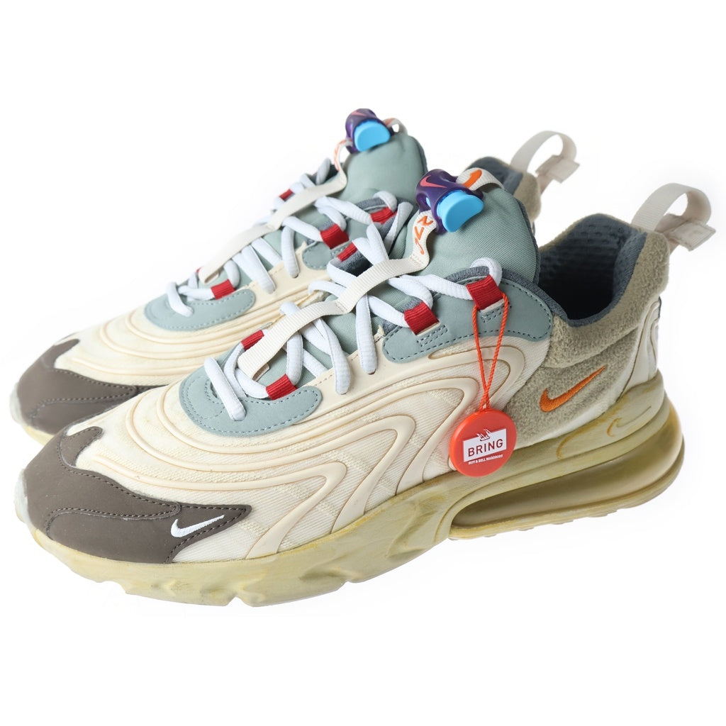 NIKE(ナイキ) ×TRAVIS SCOTT AIR MAX 270 CACTUS TRAILS CT2864-200 トラヴィススコット エアマックス カクタストレイル ローカットスニーカー US10/28.0cm ベージュ