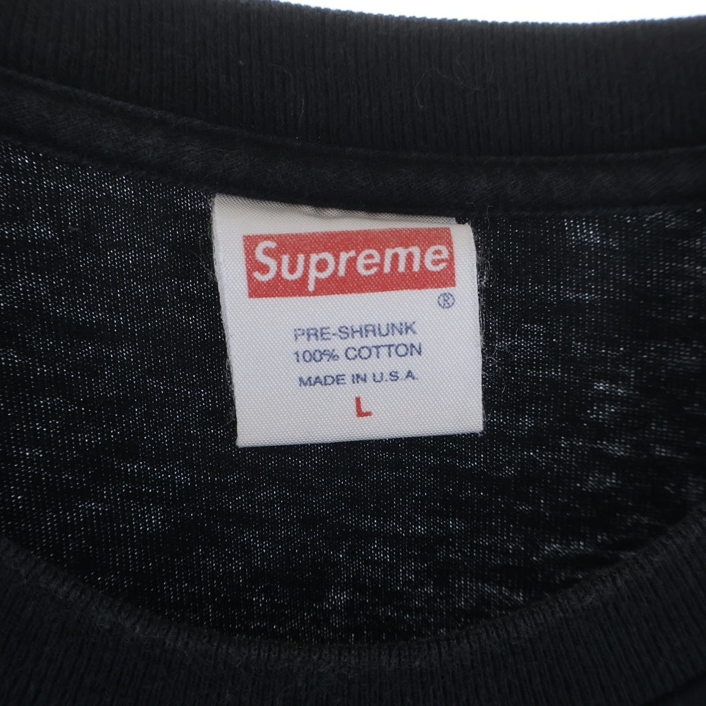 SUPREME(シュプリーム) 16AW Dash Snow Van Horror Stories Tee ダッシュスノウ フセイン コラージュプリント 半袖Tシャツ ブラック