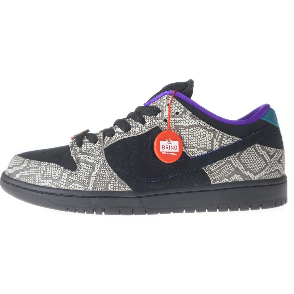 NIKE SB(ナイキエスビー) ×DASHAWN JORDAN DUNK LOW COPPERHEAD IB6208-200 ダショーン・ジョーダン ダンク コッパーヘッド ローカットスニーカー US12/30.0cm ブラック