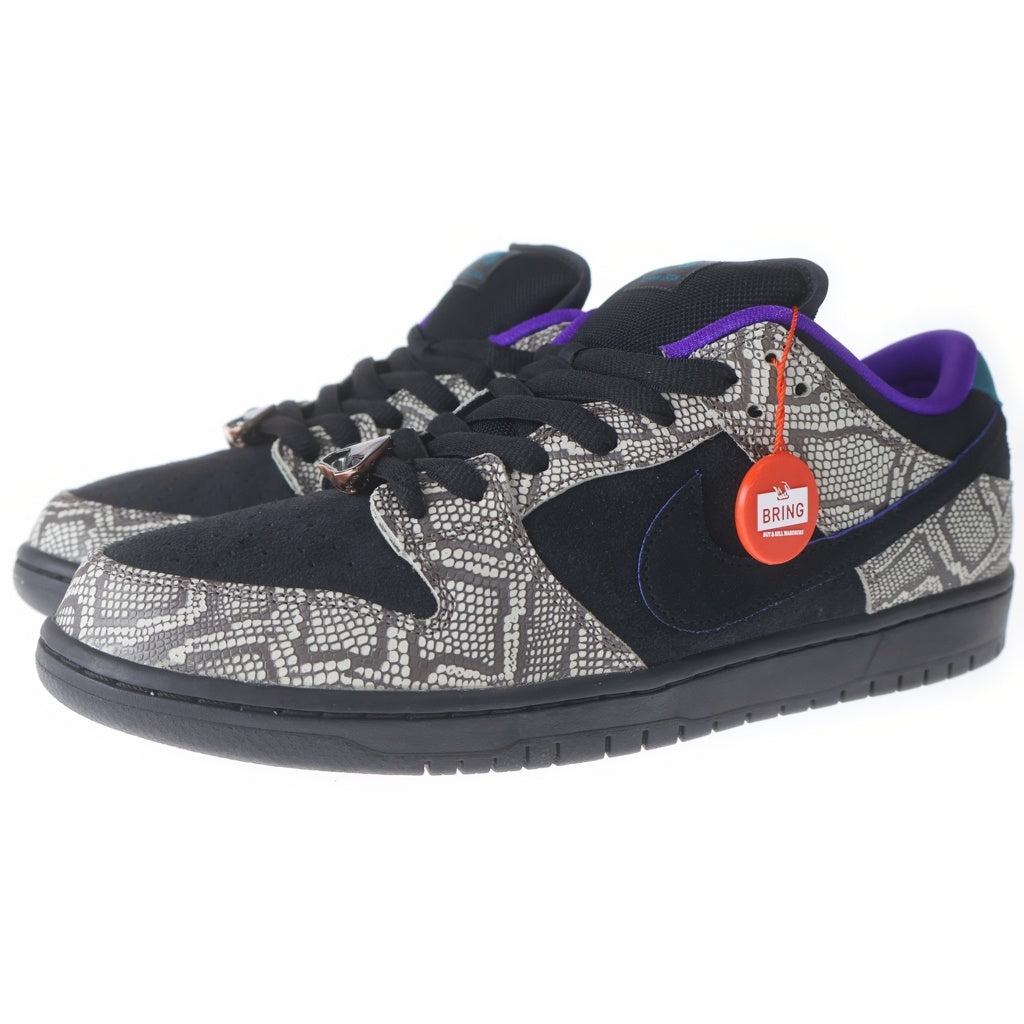 NIKE SB(ナイキエスビー) ×DASHAWN JORDAN DUNK LOW COPPERHEAD IB6208-200 ダショーン・ジョーダン ダンク コッパーヘッド ローカットスニーカー US12/30.0cm ブラック