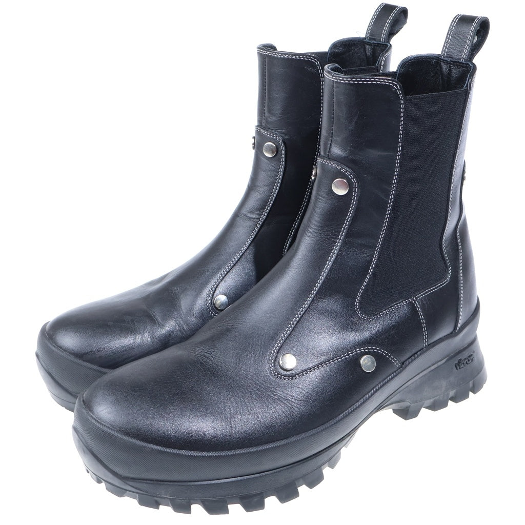 OAO(オーエーオー) LES ARCS BOOTS レザーサイドゴア レザルクブーツ 24D-1A-18AR1 ブラック