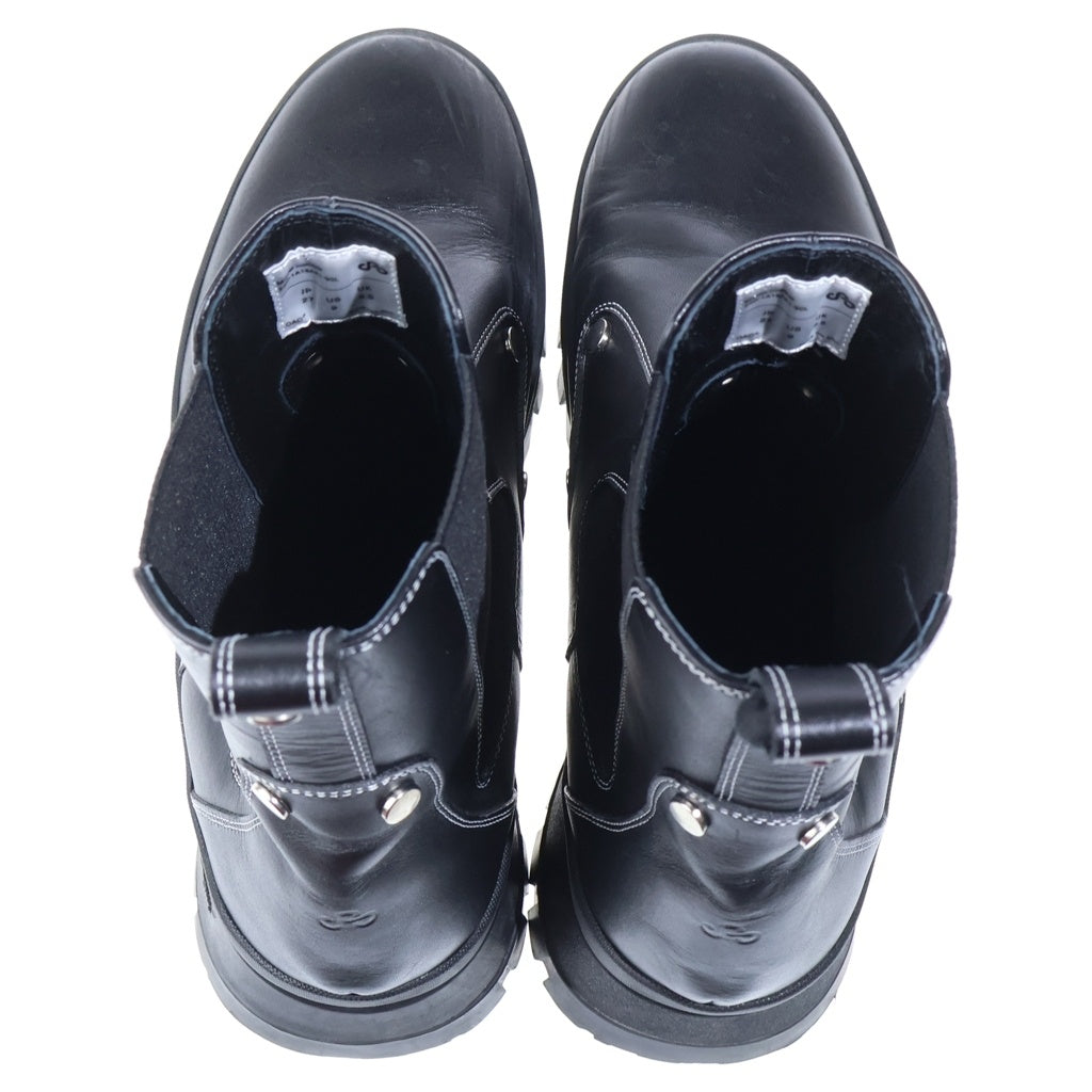 OAO(オーエーオー) LES ARCS BOOTS レザーサイドゴア レザルクブーツ 24D-1A-18AR1 ブラック
