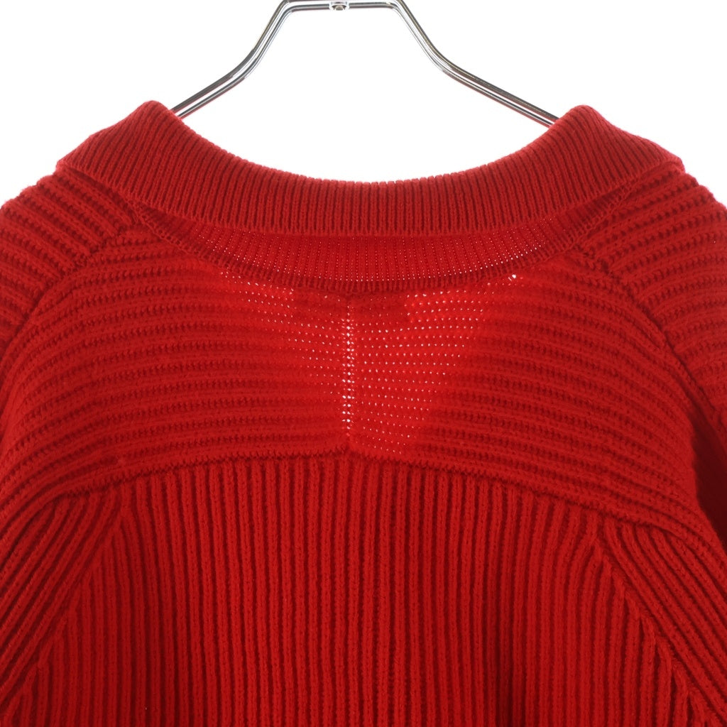 NO BRAND(ノーブランド) OWNESS(オウネス)knit sweater ニット セーター OW25FW-06 レッド
