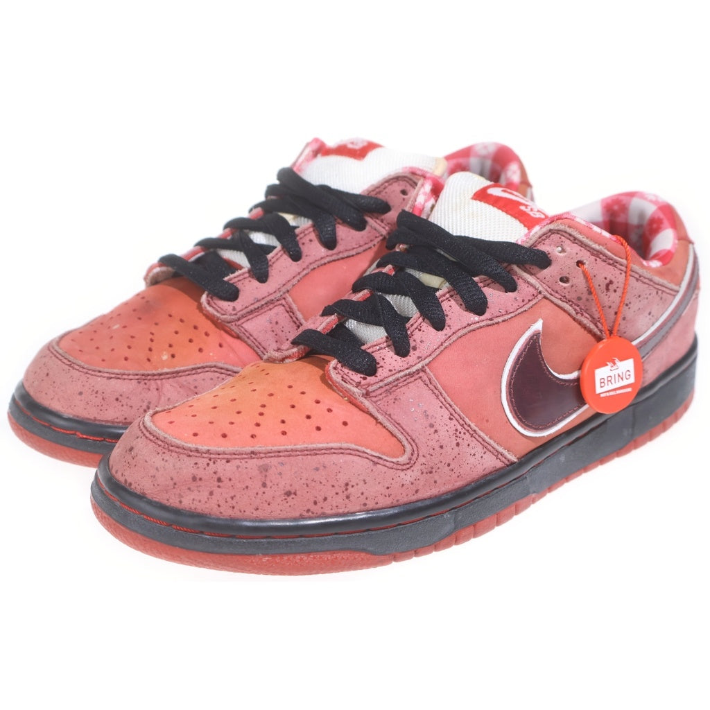 NIKE SB(ナイキエスビー) 【観賞用 2008年製】×CONCEPTS DUNK LOW RED LOBSTER 313170-661 コンセプツ ダンク レッドロブスター ローカットスニーカー US9/27.0cm レッド