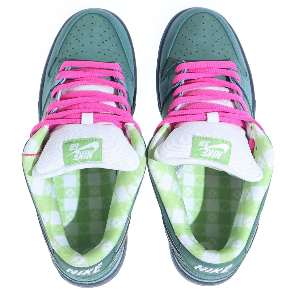 NIKE SB(ナイキエスビー) ×CONCEPTS DUNK LOW GREEN LOBSTER SPECIAL BOX BV1310-337 コンセプツ ダンク グリーンロブスター スペシャルボックス ローカットスニーカー US9.5/27.5cm