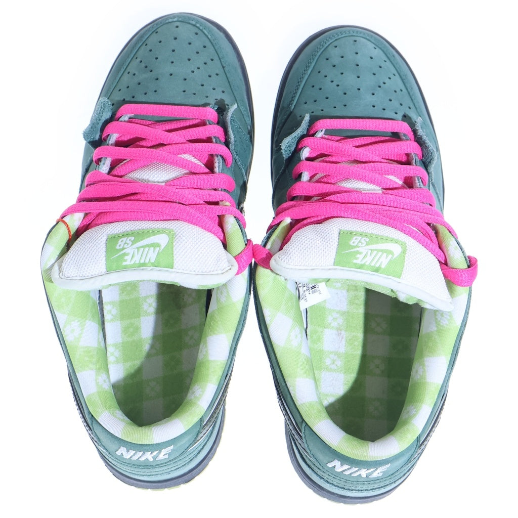 NIKE SB(ナイキエスビー) ×CONCEPTS DUNK LOW GREEN LOBSTER SPECIAL BOX BV1310-337 コンセプツ ダンク グリーンロブスター スペシャルボックス ローカットスニーカー US8.5/26.5cm