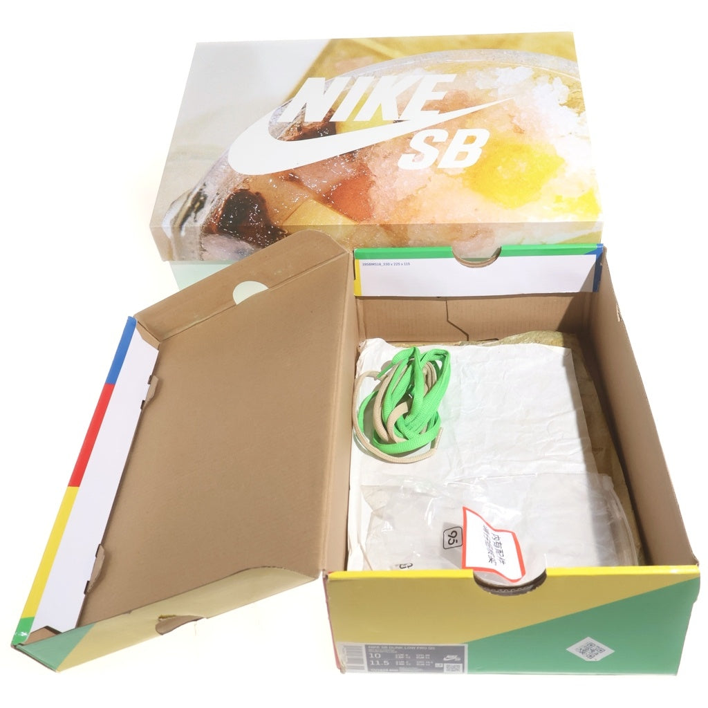 NIKE SB(ナイキエスビー) DUNK LOW PRO QS STREET HAWKER SPECIAL BOX CV1628-800 ダンク ストリートウォーカー スペシャルボックス ローカットスニーカー US10/28.0cm マルチ