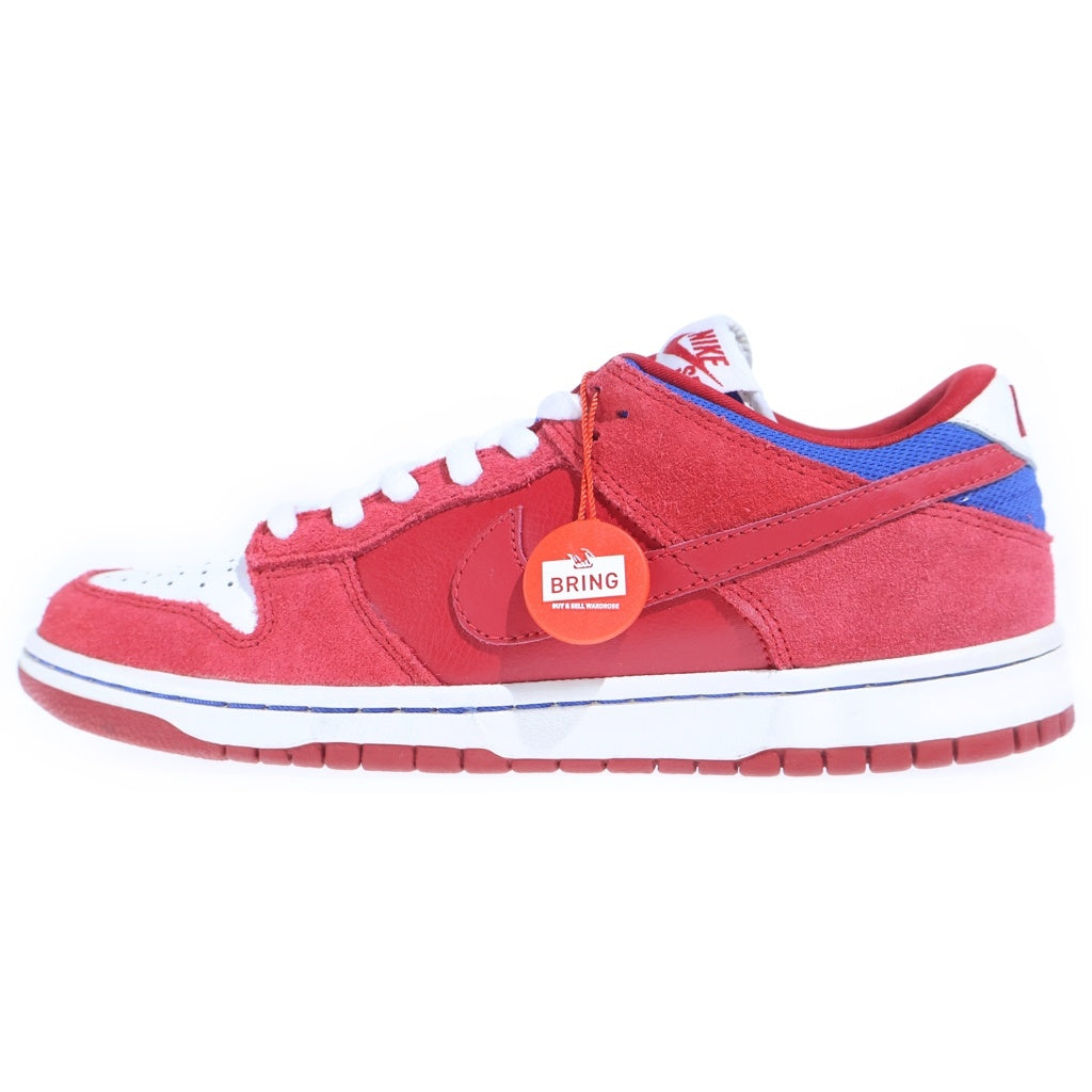 NIKE SB(ナイキエスビー) 【観賞用 2010年製】DUNK LOW PRO 304292-661 ダンク レッドロイヤル ローカットスニーカー US8.5/26.5cm レッド