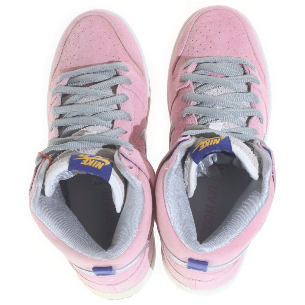 NIKE SB(ナイキエスビー) 【観賞用 2012年製】 DUNK HIGH PRO PRM CONCEPTS 554673‐610 ダンク ハイ コンセプト ハイカットスニーカー US8.5/26.5cm ピンク