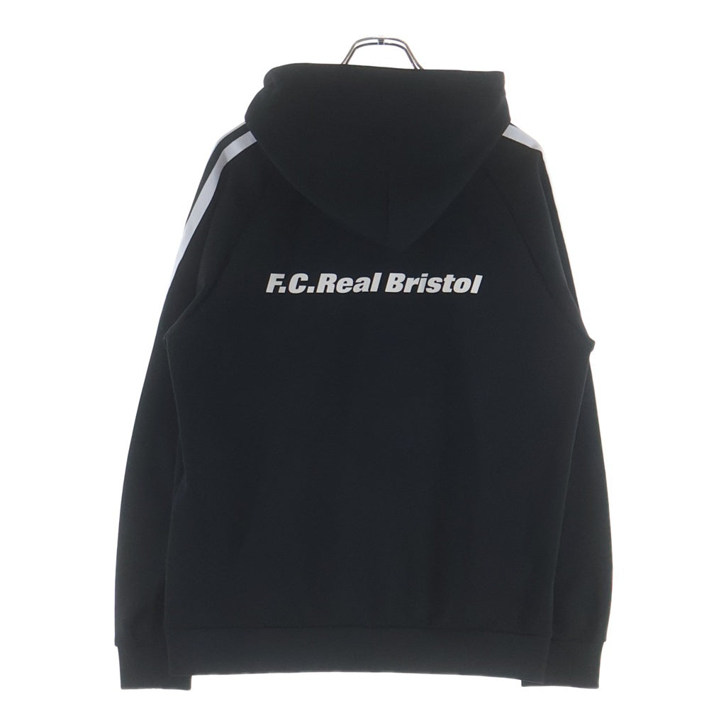 F.C.R.B./F.C.Real Bristol/FCRB(エフシーアールビー/エフシーレアルブリストル) TRAINING TRACK HOODIE トレーニング トラック フーディ ブラック FCRB-250061
