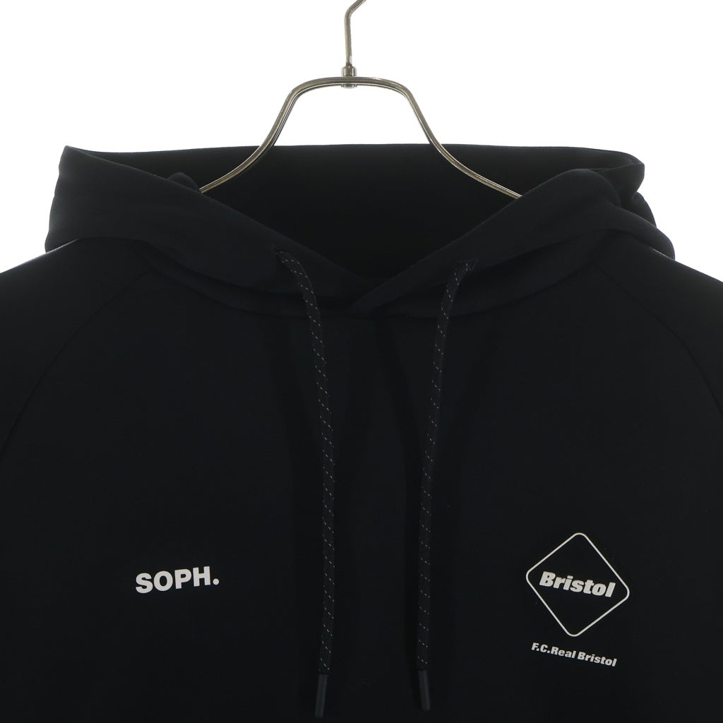 F.C.R.B./F.C.Real Bristol/FCRB(エフシーアールビー/エフシーレアルブリストル) TRAINING TRACK HOODIE トレーニング トラック フーディ ブラック FCRB-250061