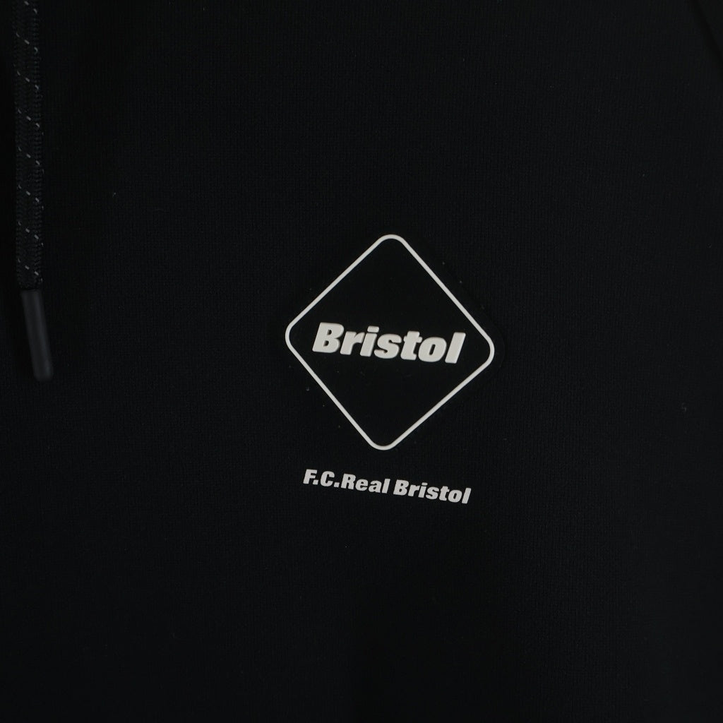 F.C.R.B./F.C.Real Bristol/FCRB(エフシーアールビー/エフシーレアルブリストル) TRAINING TRACK HOODIE トレーニング トラック フーディ ブラック FCRB-250061