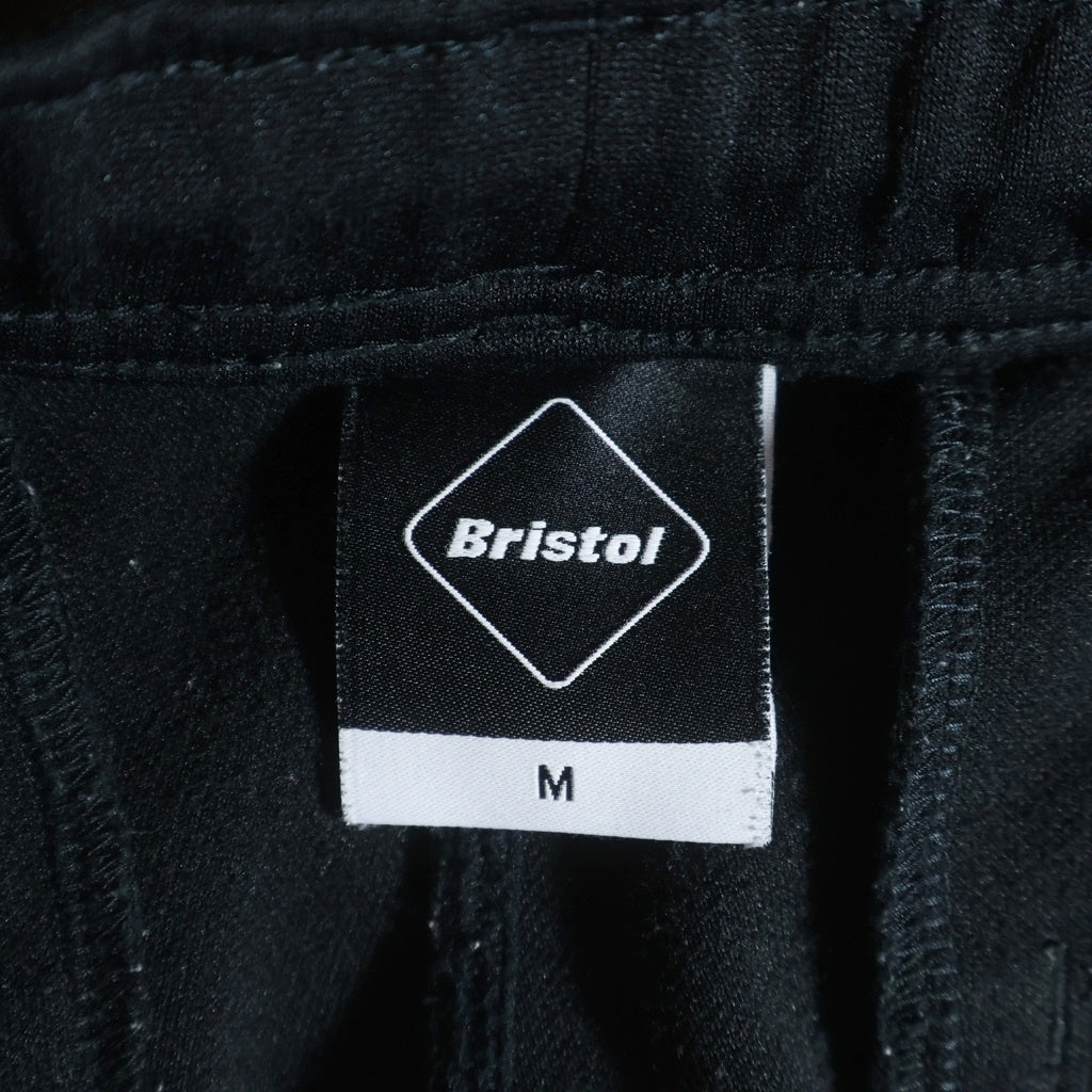 F.C.R.B./F.C.Real Bristol/FCRB(エフシーアールビー/エフシーレアルブリストル) TRAINING TRACK RIBBED PANTS トレーニング トラック リブド パンツ ブラック FCRB-250063