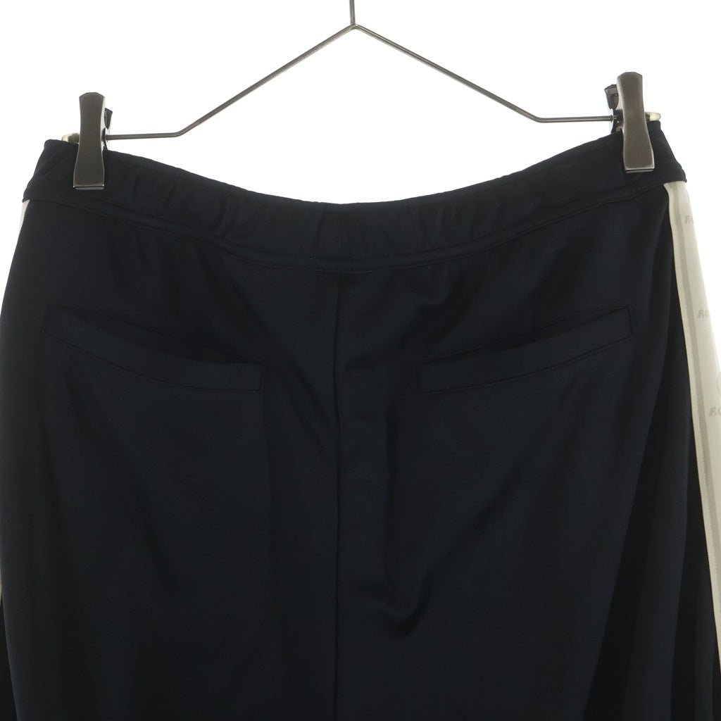 F.C.R.B./F.C.Real Bristol/FCRB(エフシーアールビー/エフシーレアルブリストル) ×CARHARTT WIP TRACK PANTS FCRB-260126 サイドライン トラックパンツ ブラック