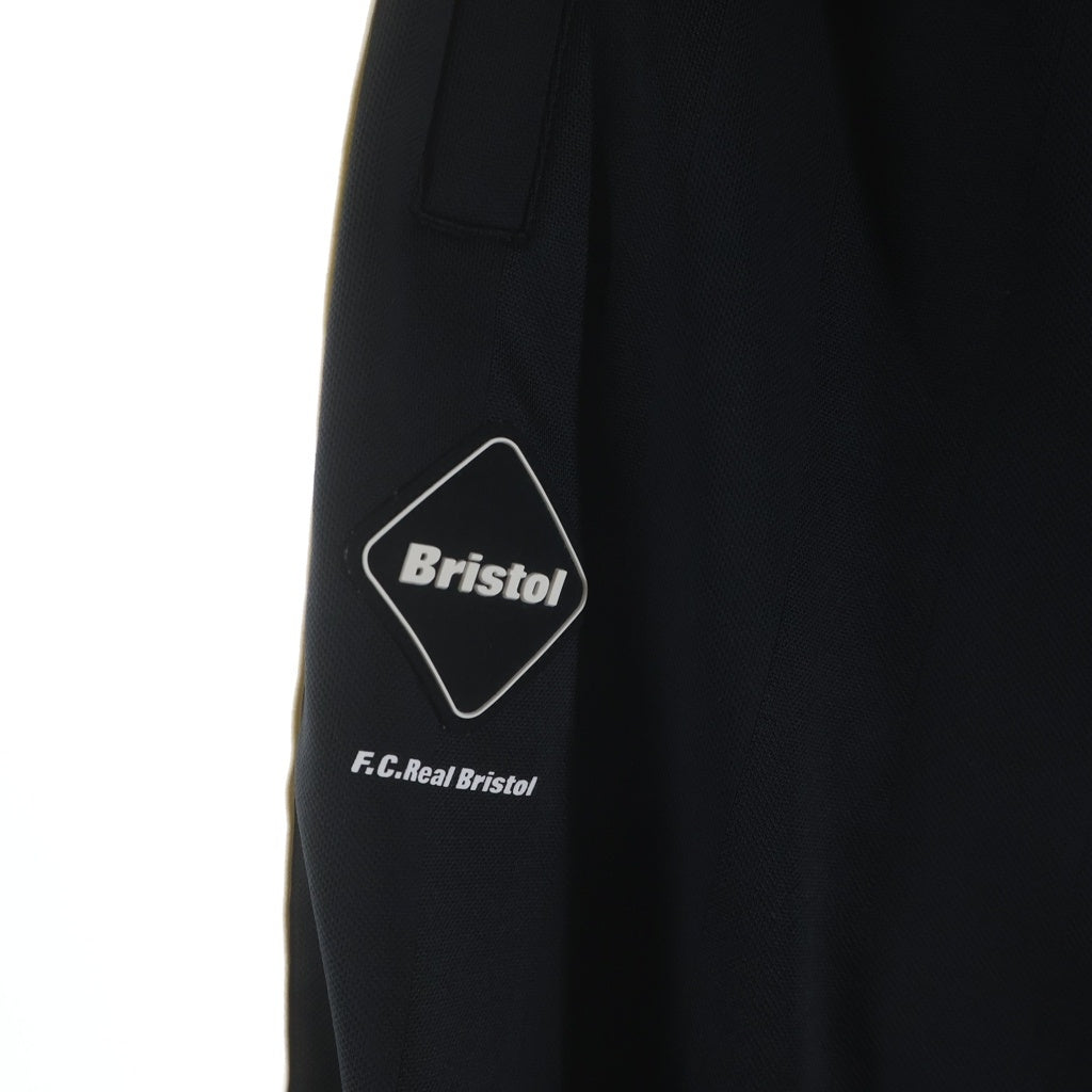 F.C.R.B./F.C.Real Bristol/FCRB(エフシーアールビー/エフシーレアルブリストル) ×CARHARTT WIP TRACK PANTS FCRB-260126 サイドライン トラックパンツ ブラック