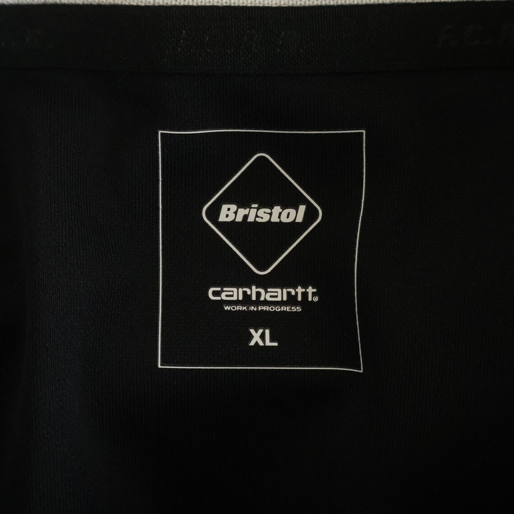 F.C.R.B./F.C.Real Bristol/FCRB(エフシーアールビー/エフシーレアルブリストル) ×CARHARTT WIP GAME SHIRT FCRB-260124 ゲームシャツ ブラック