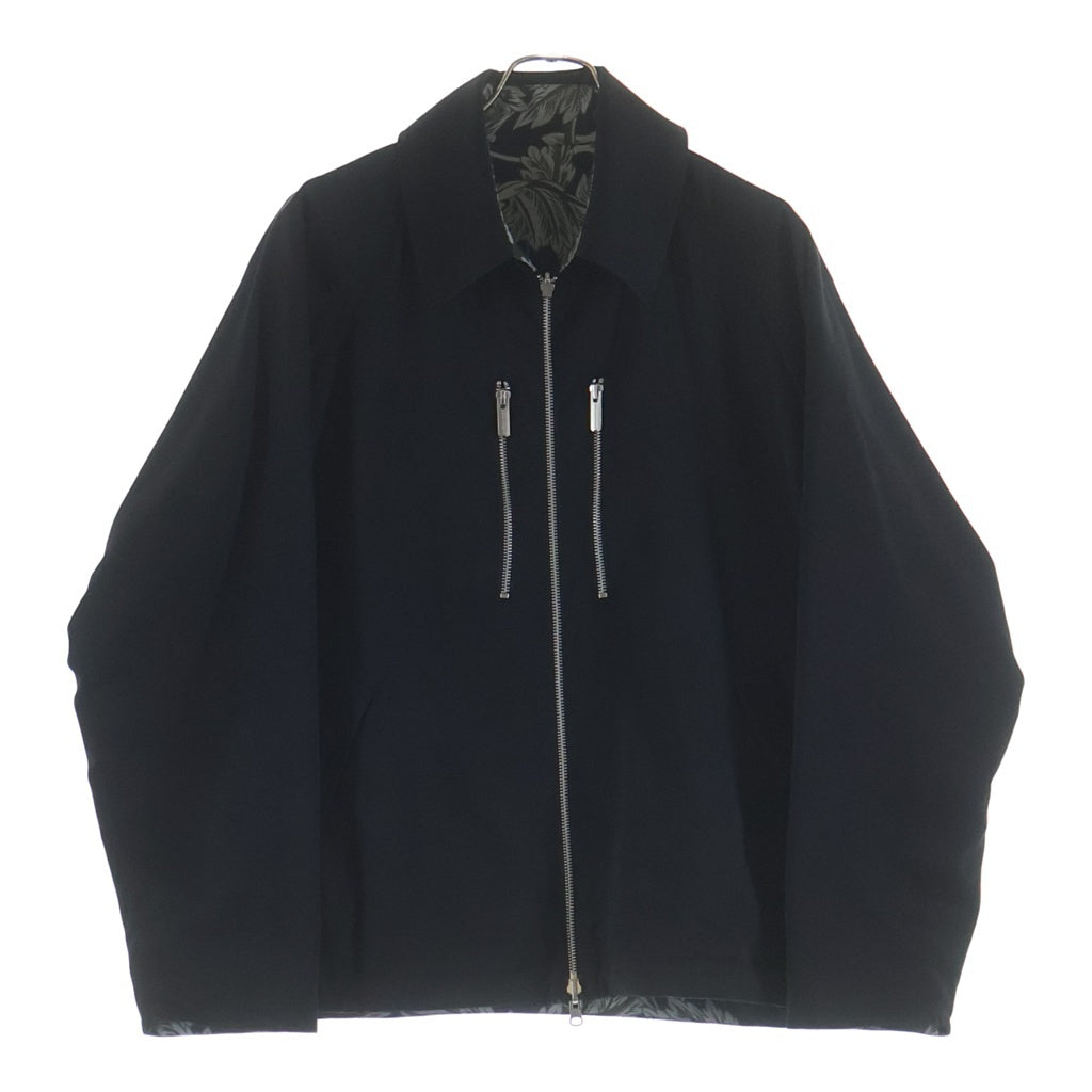 White Mountaineering(ホワイトマウンテニアリング) BOTANICAL PATTERN REVERSIBLE BLOUSON リバーシブル ブルゾン ジャケット WM2671219 ブラック/総柄