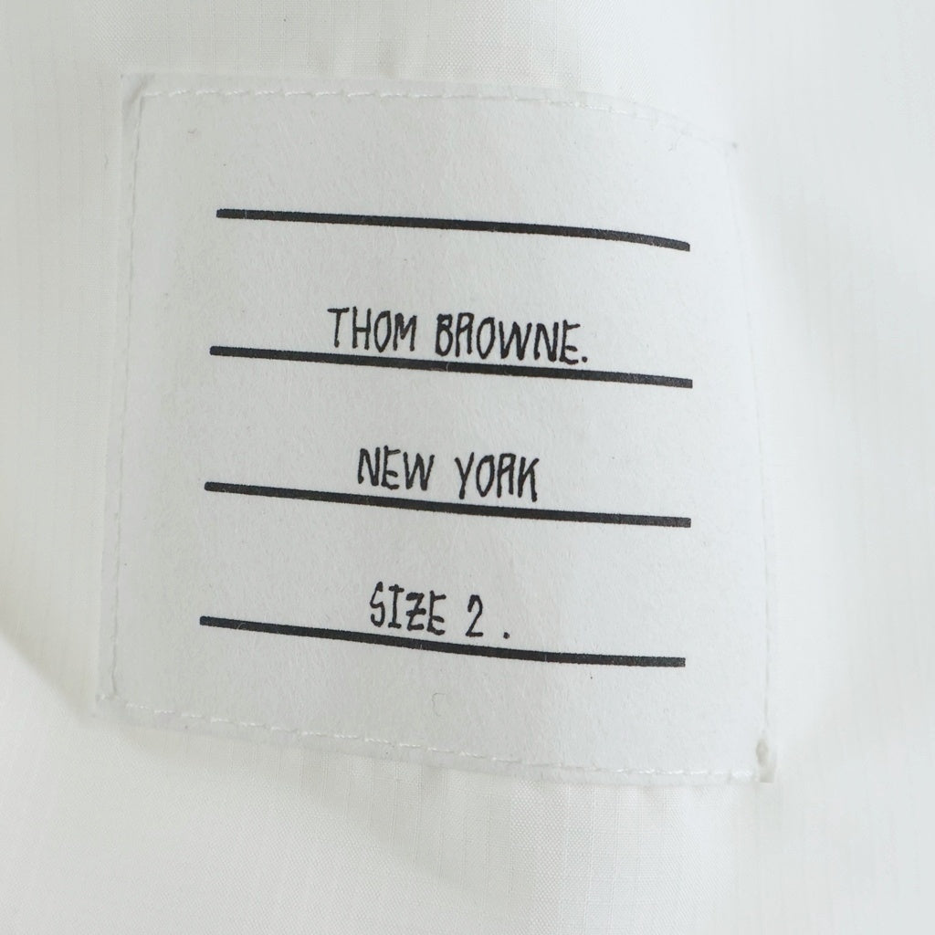 THOM BROWNE(トムブラウン) 4BAR ミラノステッチ メッシュ トラックジャケット MJT512A-08031-415 ネイビー/ホワイト