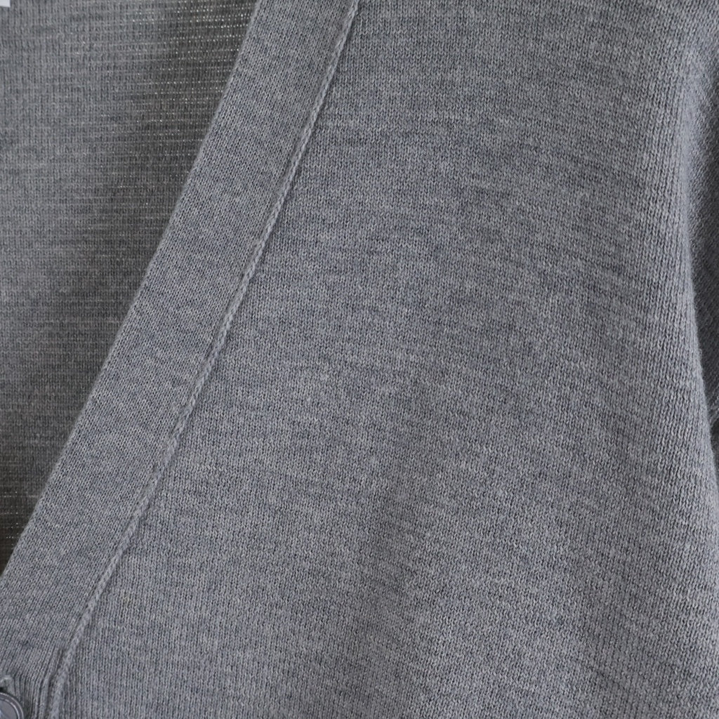 THOM BROWNE(トムブラウン) 4BAR ミラノステッチ カーディガン ニット MKC160A-00014055 グレー