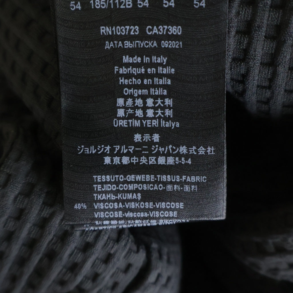 GIORGIO ARMANI(ジョルジオアルマーニ) テーラードジャケット ウール 0EGM05 0EA61 グレー