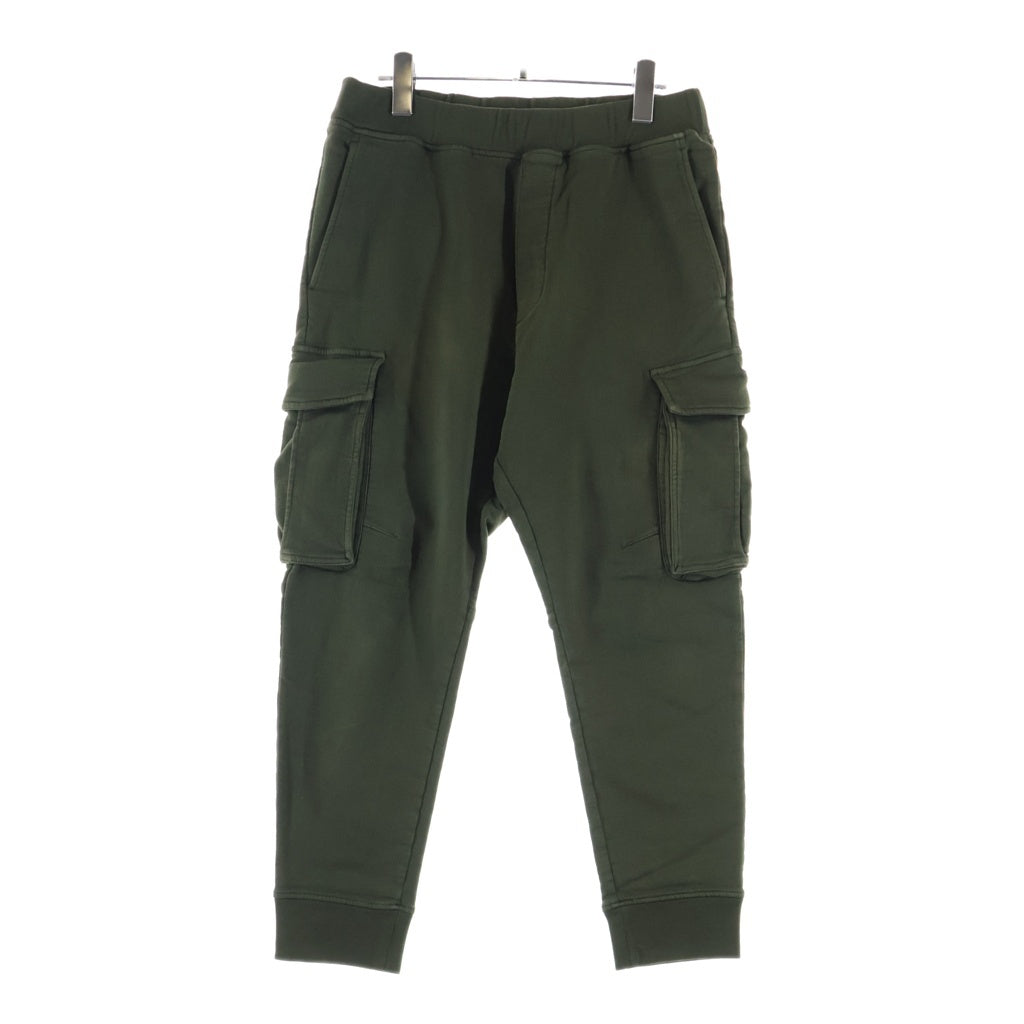 DSQUARED2(ディースクエアード) Cargo track pants カーゴ トラックパンツ S74KB0685S54438 カーキ