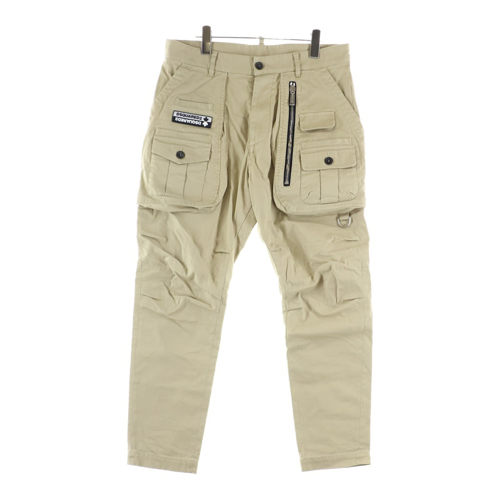 DSQUARED2(ディースクエアード) CHINO PANTS カーゴ チノパンツ S74KB0732 ベージュ