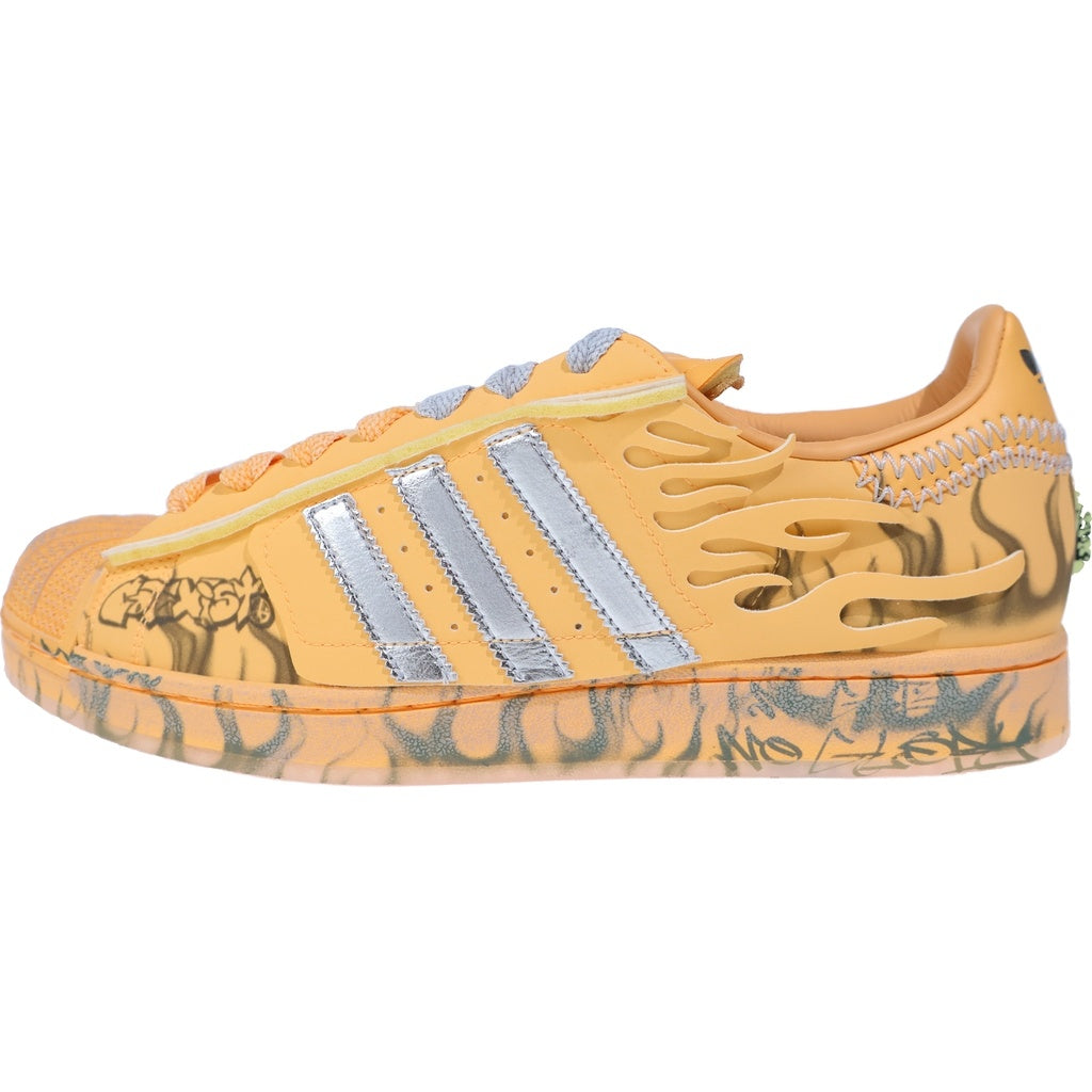 adidas(アディダス) ×Hellstar Superstar 2 LA1501 ヘルスター スーパースター2 ローカットスニーカー US11/29.0cm オレンジ