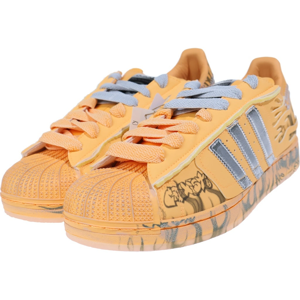 adidas(アディダス) ×Hellstar Superstar 2 LA1501 ヘルスター スーパースター2 ローカットスニーカー US11/29.0cm オレンジ