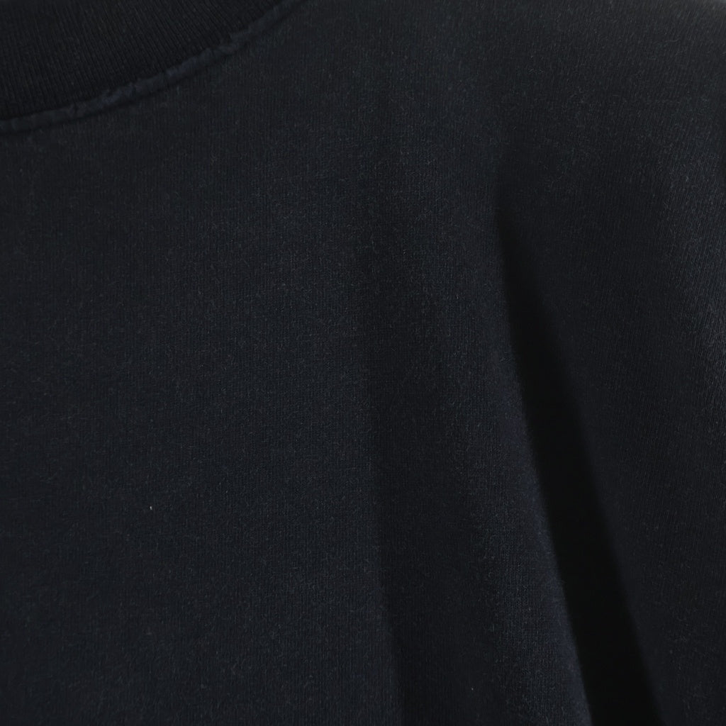 BALENCIAGA(バレンシアガ) GREY Long sleeve T-shirt ロングスリーブロゴ 長袖Tシャツ 850420 TTVE5 ブラック