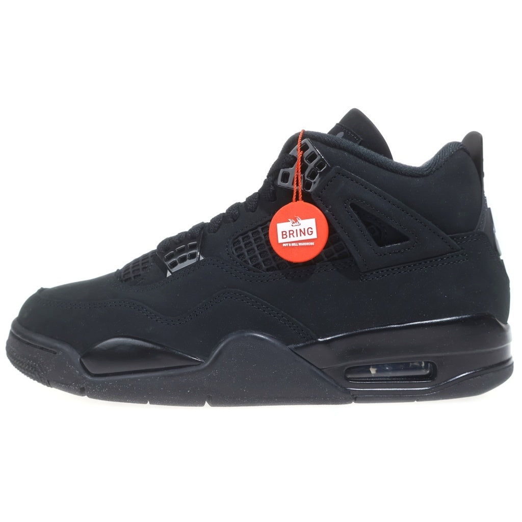NIKE(ナイキ) AIR JORDAN 4 BLACK CAT FV5029‐010 エアジョーダン4 ブラックキャット ハイカットスニーカー US8.5/26.5cm ブラック