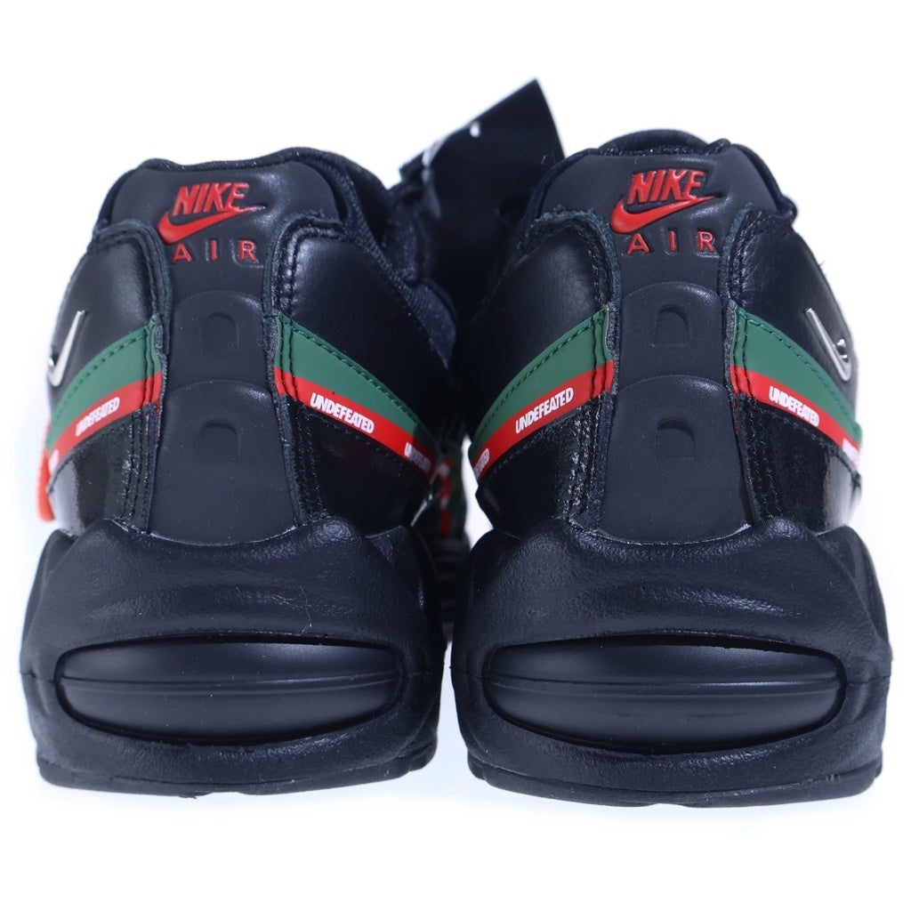 NIKE(ナイキ) ×UNDEFEATED AIR MAX 95 IB4453-001 アンディフィーテッド エアマックス95 ローカットスニーカー US8.5/26.5cm ブラック