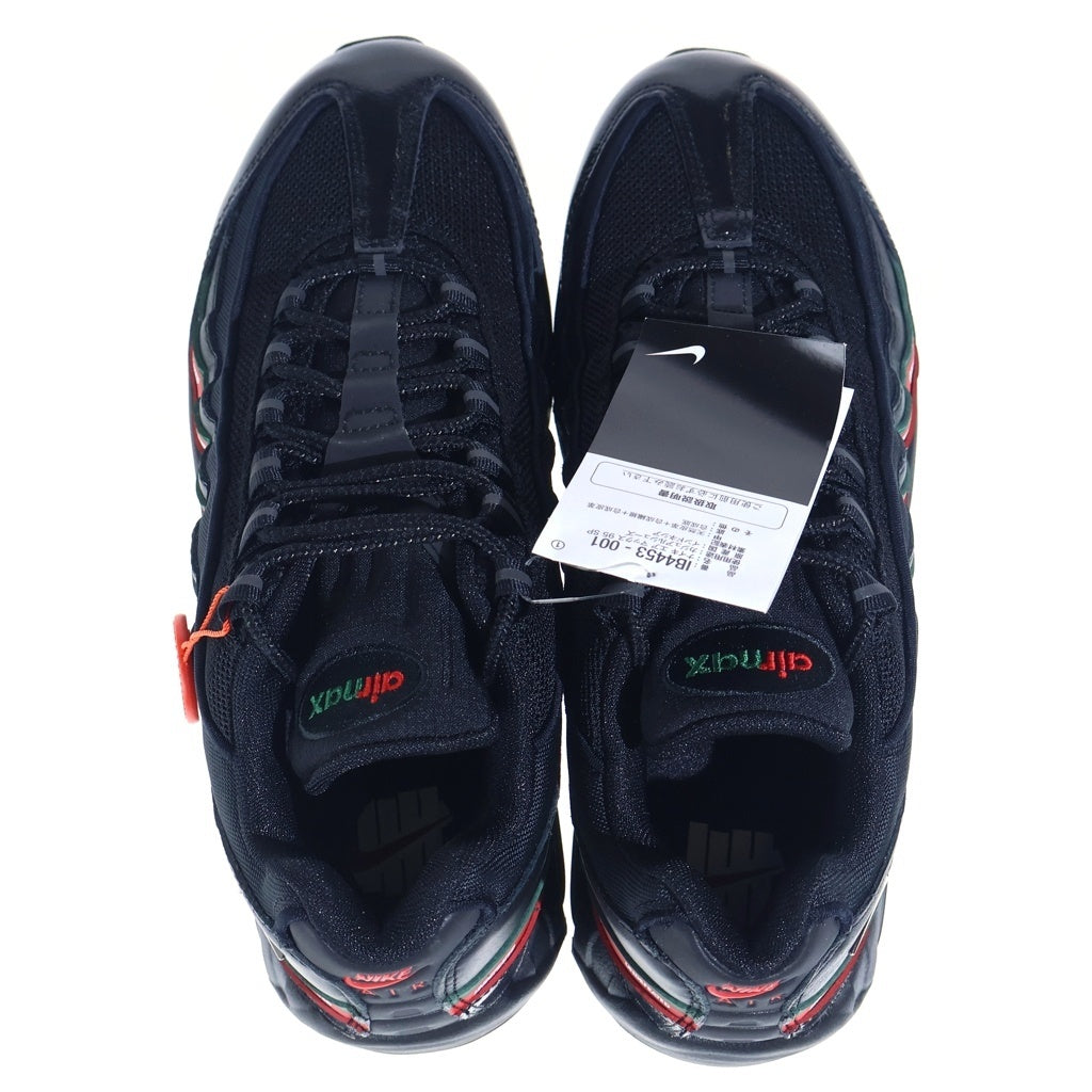 NIKE(ナイキ) ×UNDEFEATED AIR MAX 95 IB4453-001 アンディフィーテッド エアマックス95 ローカットスニーカー US8.5/26.5cm ブラック