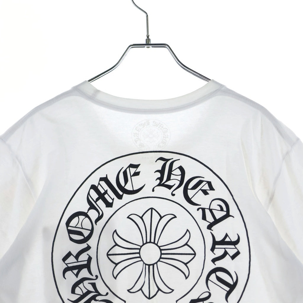 CHROME HEARTS(クロムハーツ) HORSESHOE S/S TEE ホースシュープリント 半袖Tシャツ カットソー ホワイト