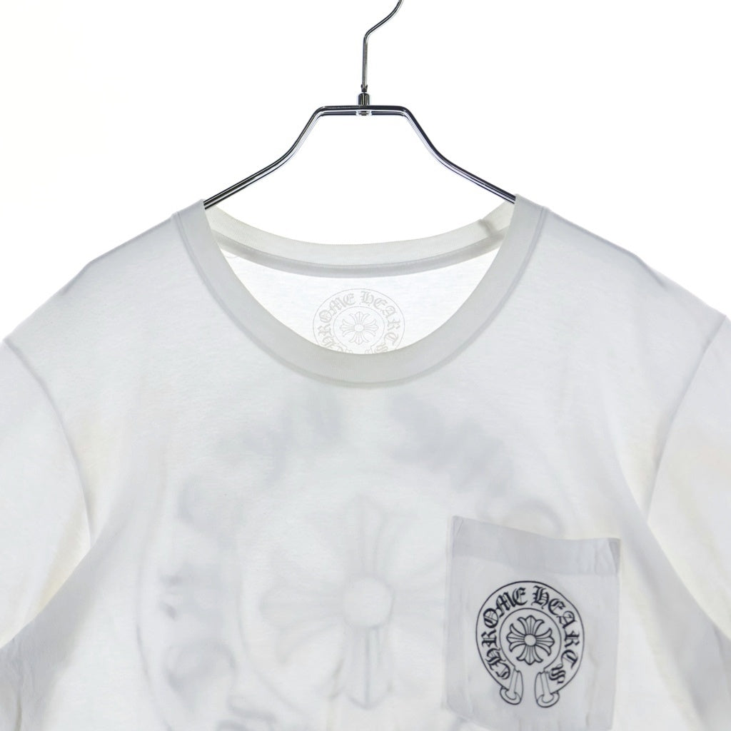 CHROME HEARTS(クロムハーツ) HORSESHOE S/S TEE ホースシュープリント 半袖Tシャツ カットソー ホワイト