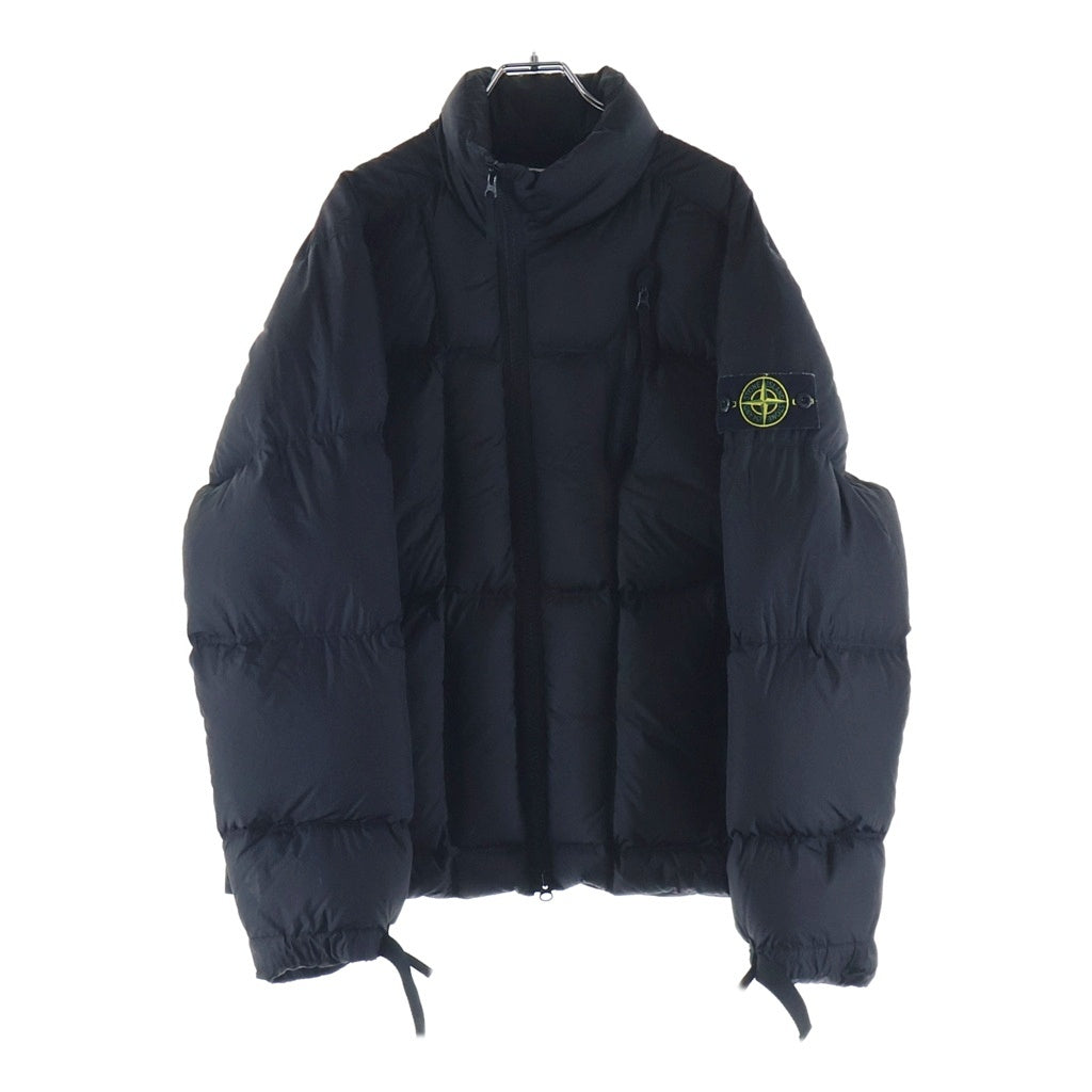 STONE ISLAND(ストーンアイランド) 26SS quilted-design jacket ショルダーワッペンロゴ ジップアップ ナイロンダウンジャケット L1S154100017S0302