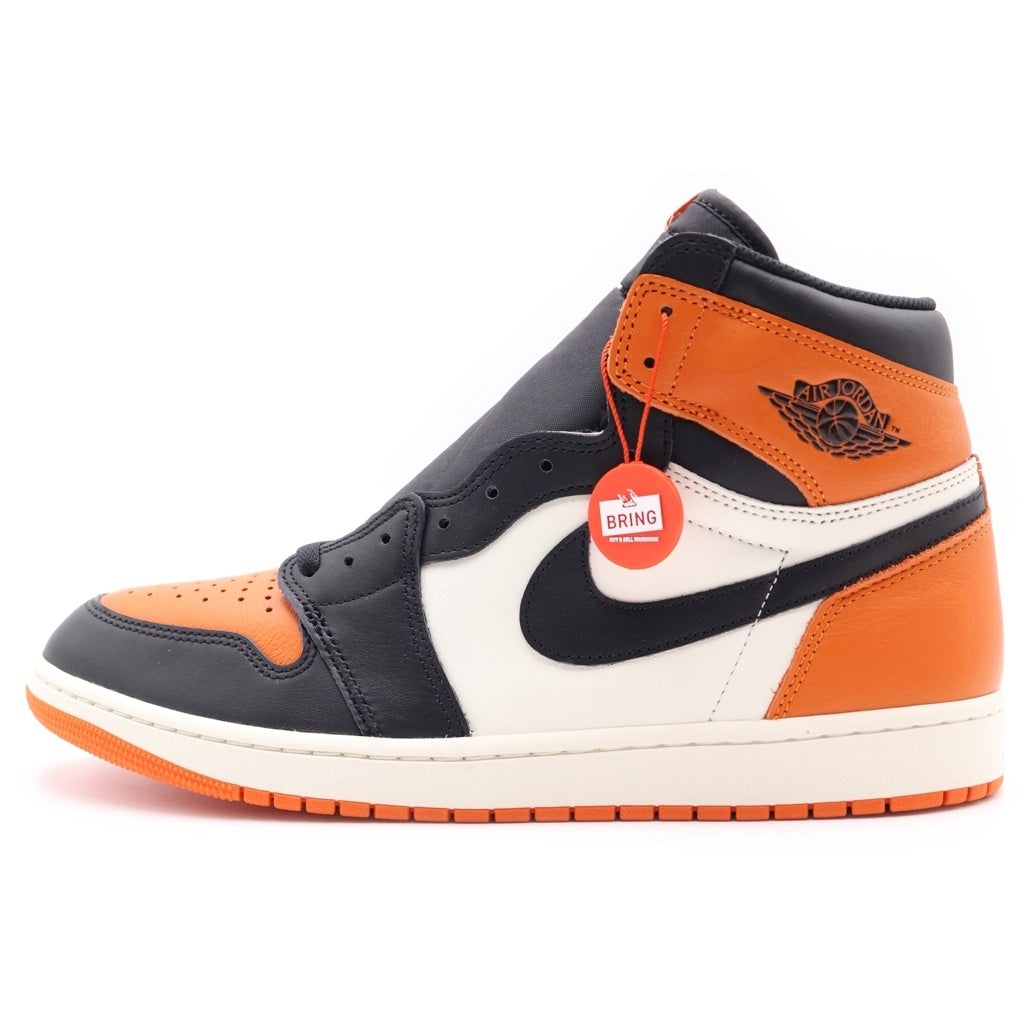 NIKE(ナイキ) AIR JORDAN 1 RETRO HIGH OG SHATTERED BACKBOARD DZ5485-008 エアジョーダン1 レトロ シャッタードバックボード ハイカットスニーカー US12/30.0cm オレンジ