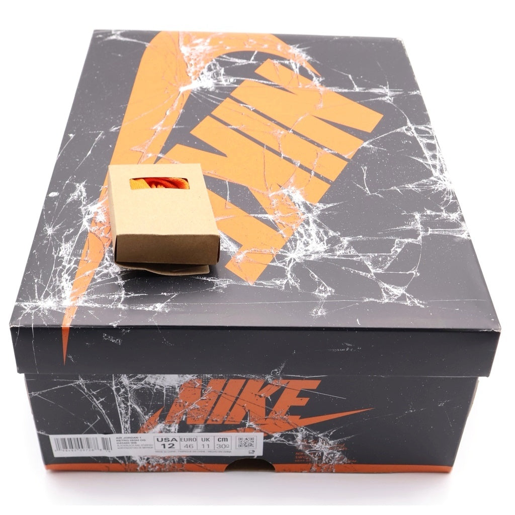 NIKE(ナイキ) AIR JORDAN 1 RETRO HIGH OG SHATTERED BACKBOARD DZ5485-008 エアジョーダン1 レトロ シャッタードバックボード ハイカットスニーカー US12/30.0cm オレンジ